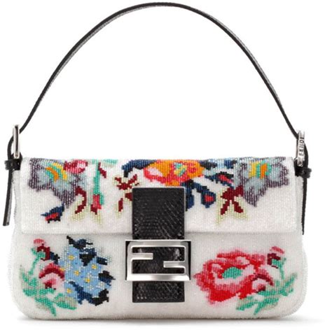 Fendi Needlepoint Baguette 